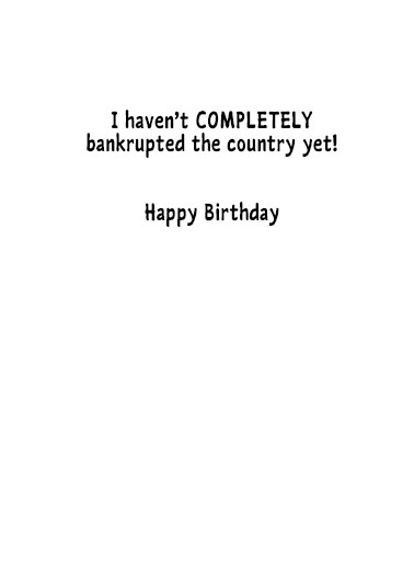 Biden 2024 Birthday Card Inside