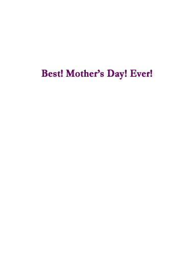 Biden Harris MD Mother's Day Card Inside