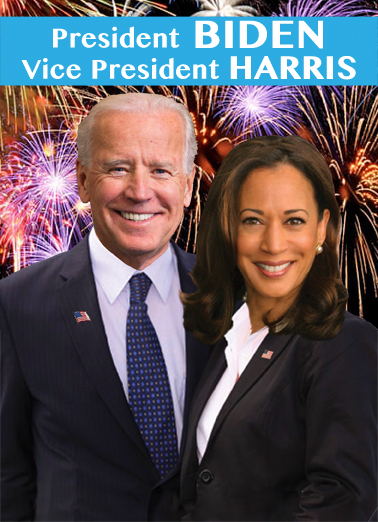 Biden Harris NY White House Ecard Cover