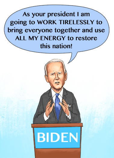 Biden Nap Funny Political Ecard Cover