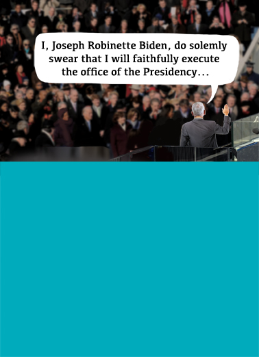 Biden Oath  Ecard Cover