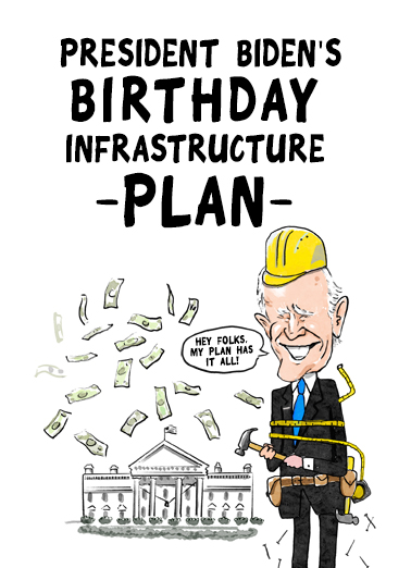 Biden Plan Funny Political Ecard Cover