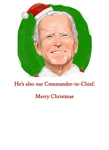 Biden Santa  Ecard Inside