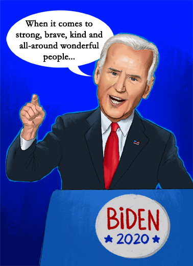 Biden Vote Birthday Ecard Cover