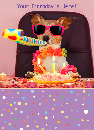 Big Blowout Birthday Ecard Cover