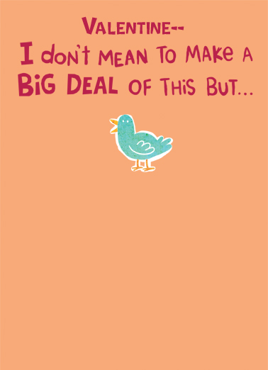 Big Deal Funny Animals Card Cover