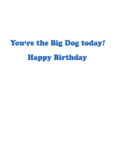 Big Dog Mug Birthday Ecard Inside
