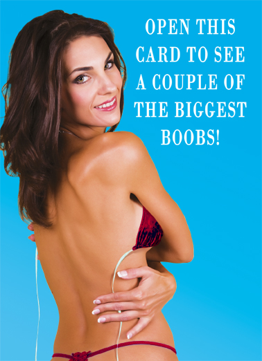 Biggest Boobs 2020 Hunks 'n Babes Card Cover