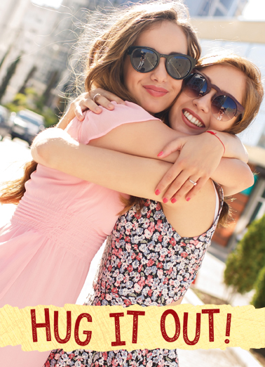 Biggest Hug For Any Time Ecard Cover