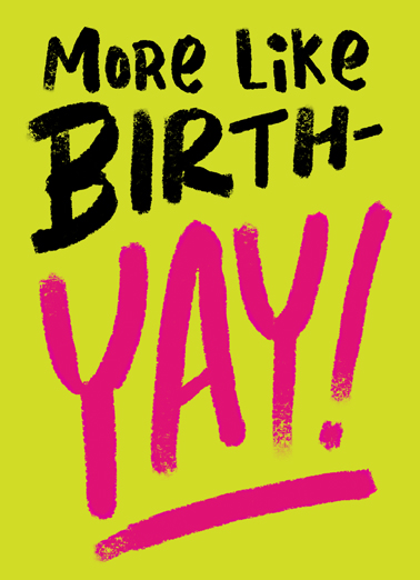 BirthYay For Us Gals Card Cover