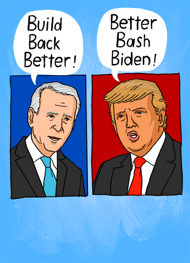 Birthday Blast Funny Political Ecard Cover