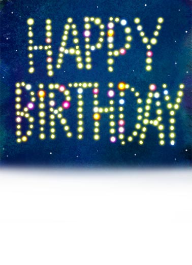 Birthday Drones Birthday Card Inside