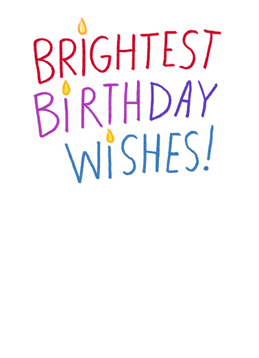 Birthday Wishes Cake Cute Ecard Inside