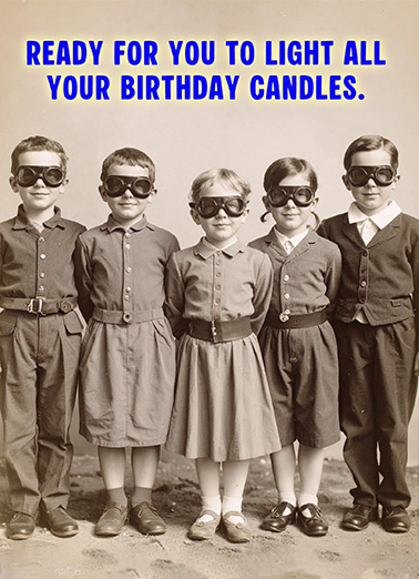 Birthdays Lit Birthday Ecard Cover