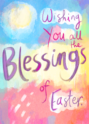 Blessings of Easter Uplifting Cards Card Cover