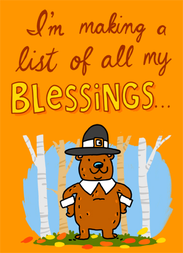 Blessings  Ecard Cover