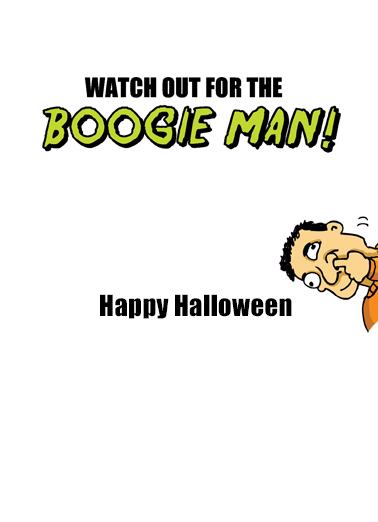 Boogie Man Cartoons Card Inside