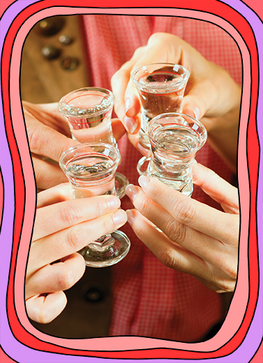 Booster Shot GAL Galentine's Day Ecard Cover