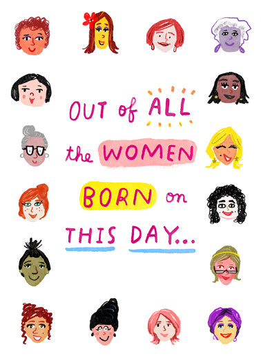 Born on this Day Uplifting Cards Card Cover