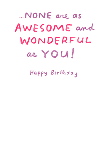 Born on this Day Uplifting Cards Card Inside