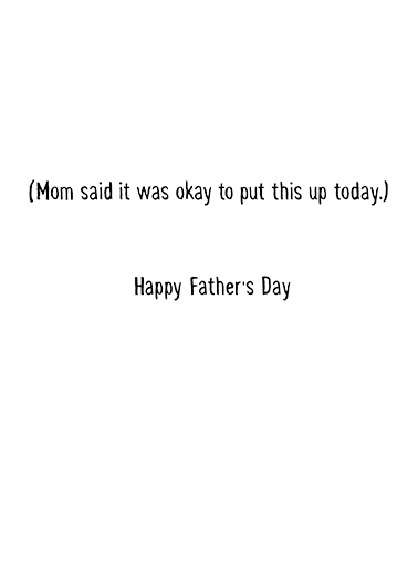 Boss Plaque FD Father's Day Ecard Inside