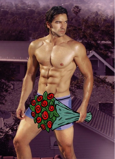Bouquet Hunk MD For Mom Ecard Cover