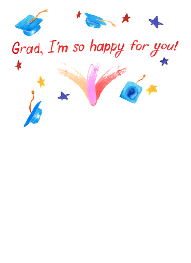 Bravo (grad) Graduation Ecard Inside