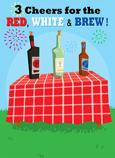 Brew 4th of July Ecard Cover