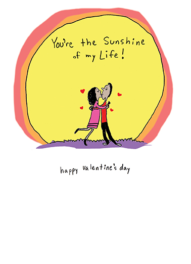 Bright Spot Valentine's Day Card Inside