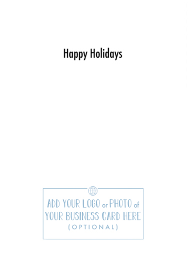 Brightest Holiday Wishes Christmas Card Inside