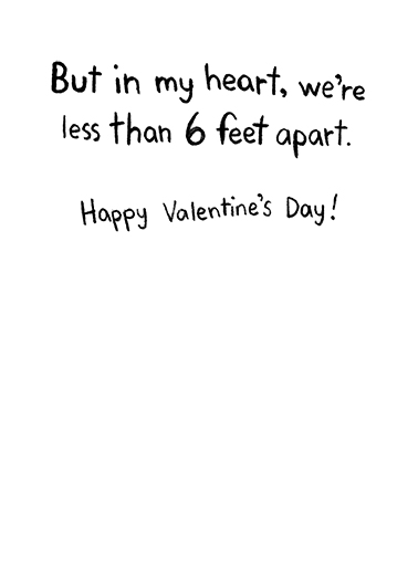 But In My Heart VAL Valentine's Day Ecard Inside