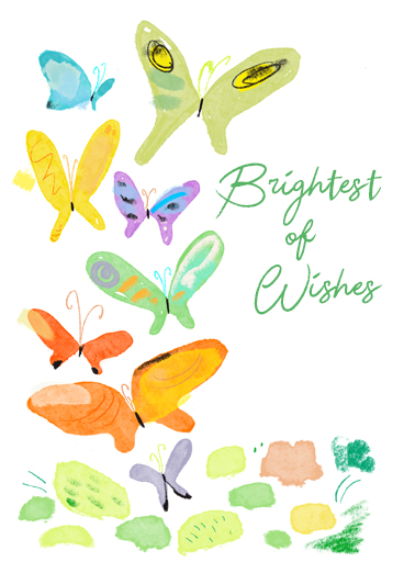 Butterflies Uplifting Cards Ecard Cover