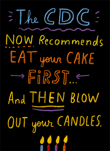 CDC Birthday Advice January Birthday Ecard Cover