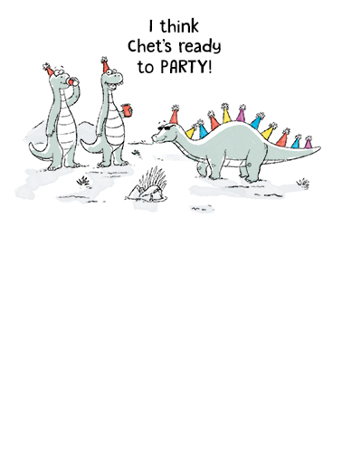 Came to Party Cartoons Ecard Cover