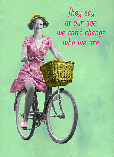 Can't Change Birthday Card Cover