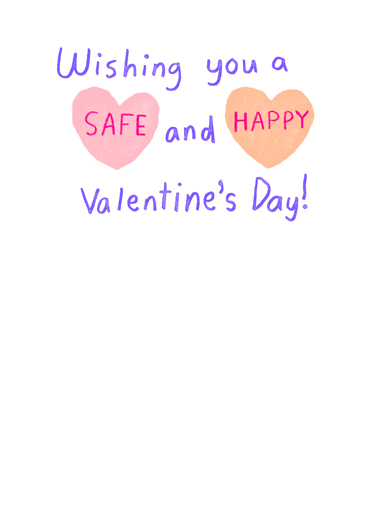 Candy Hearts 2021 Quarantine Ecard Inside