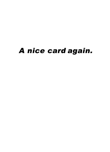 Card Again Funny Ecard Inside