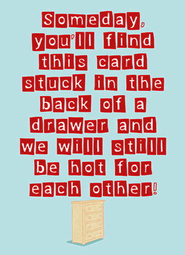 Card In Drawer  Ecard Cover