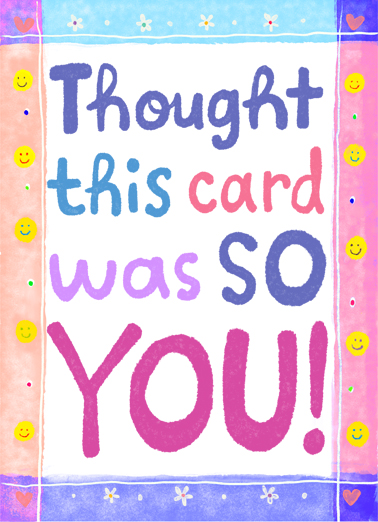Card is So You Uplifting Cards Ecard Cover