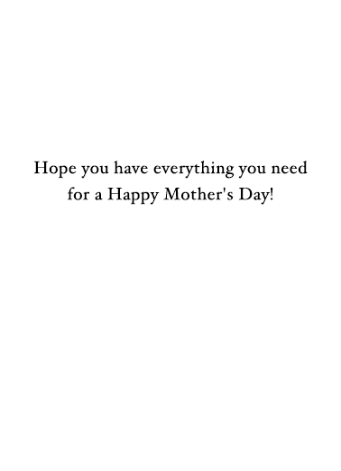 Carry On MD For Any Mom Card Inside