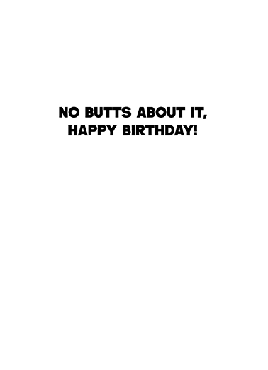 Cat Tongue Paper Birthday Ecard Inside