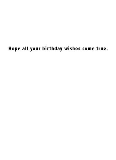 Cat Wish Cake Cats Ecard Inside