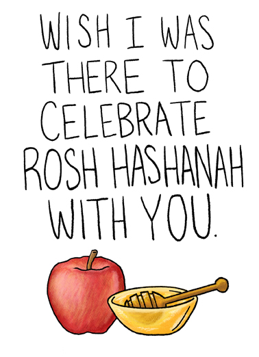 Celebrate Rosh Hashanah Rosh Hashanah Card Cover