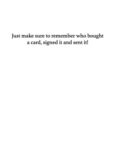 Cell Phone Texts  Card Inside
