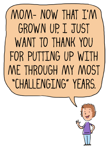 Challenging Years MD Illustration Ecard Cover