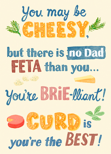 Cheesy Grate Father's Day Ecard Cover