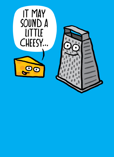 Cheesy Gratest For Anyone Card Cover