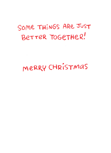 Christmas Better Together Christmas Wishes Card Inside