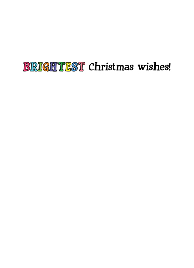 Christmas Lights Christmas Ecard Inside