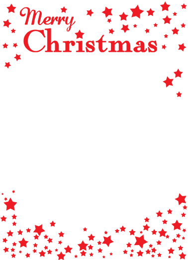 Christmas Stars Christmas Ecard Cover